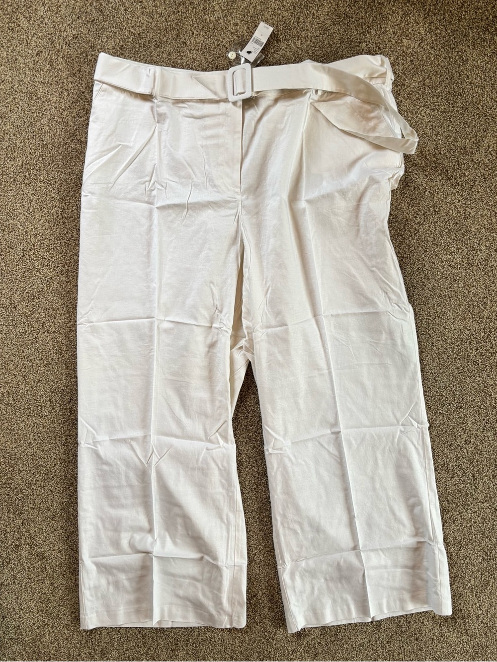 *NEW* Lane Bryant Wide Leg - High Rise Linen Slacks/Pants - Size 26R